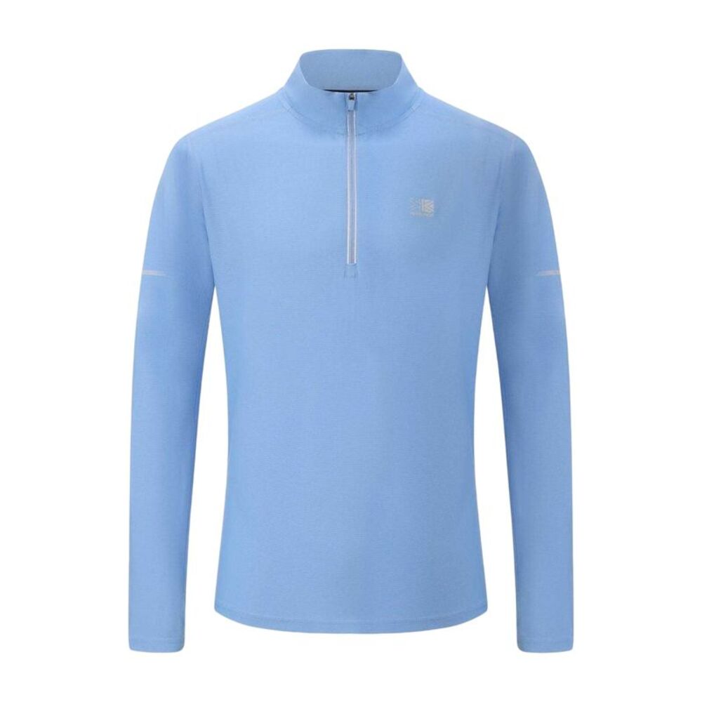 Karrimor Mens Quarter Zip Long-Sleeved Tracksuit Top / Bold Blue